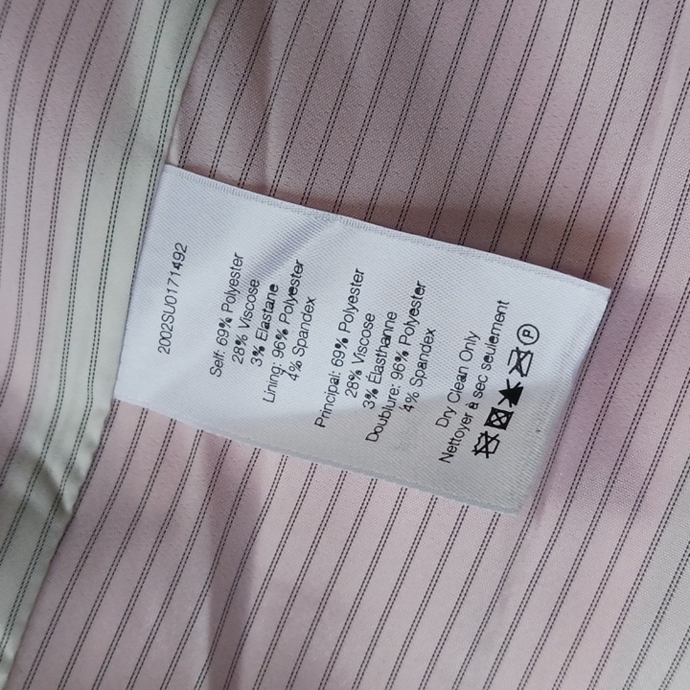Veronica Beard Miller Dickey Blazer Pink | size 4 - Picture 9 of 11